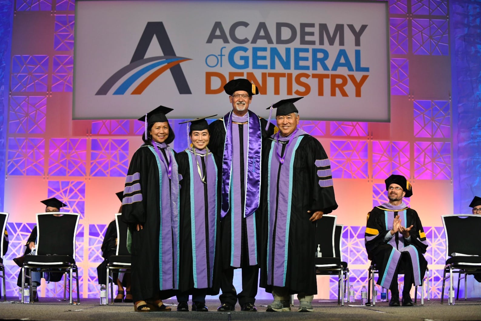 It's a family affair with Dr.'s Tanaka and Dr. Leong receiving their Academy of General Dentistry Mastership and Fellowship in 2021